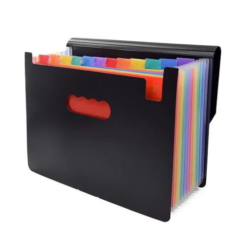 12-lagige A4-Dokumentenmappe – bunte Dokumentenaufbewahrungsmappe für effizientes Papiermanagement, mehrlagiges Design für Büro und Zuhause, ideal für Zubehör 12-lagige A4-Dokumentenmappe – bunte Dokumentenaufbewahrungsmappe für effizientes Papiermanagement, mehrlagiges Design für Büro und Zuhause, ideal für Zubehör von Generisch