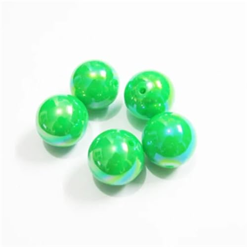 12 mm, 500 Stück/Beutel, 20 mm, 100 Stück/Beutel, solides Acryl, Bastelperlen für klobigen Schmuck, EN8 AB, 12 mm, 500 Stück pro Beutel von Generisch