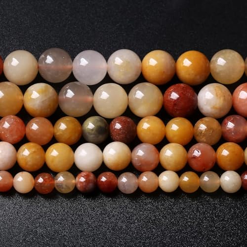 12 mm 32 Stück Naturstein-Perlen mit goldenem Faden, Jade-Kristall, lose Perlen für Schmuckherstellung, DIY, Armband, Halskette, 1 Strang, 38,1 cm 12 mm 32 Stück Naturstein-Perlen mit goldenem Faden, Jade-Kristall, lose Perlen für Schmuckherstellung, DIY, Armband, Halskette, 1 Strang, 38,1 cm von Generisch