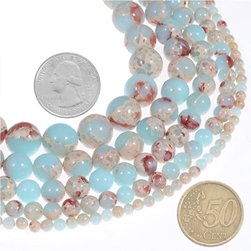 12 mm natürlicher blauer Edelstein, rund, lose Perlen, Kristallstein, Armband, Halskette, Zubehör, Basteln für Schmuckherstellung, DIY, 1 Strang, 38,1 cm 12 mm natürlicher blauer Edelstein, rund, lose Perlen, Kristallstein, Armband, Halskette, Zubehör, Basteln für Schmuckherstellung, DIY, 1 Strang, 38,1 cm von Generisch