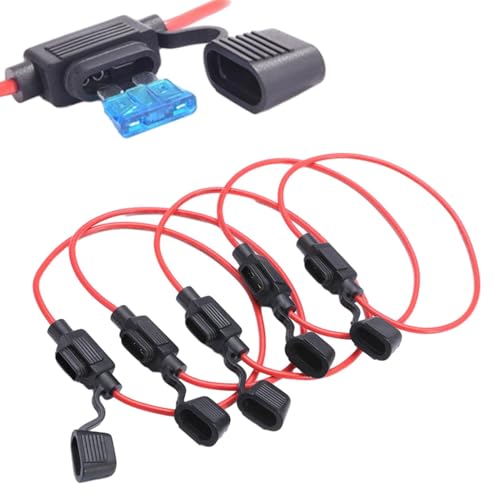 12 vOnline -Sicherungsschachtel | 5 PCCs wasserdichte, schelbliche Halter Sicherungskasten, Mini -Sicherungsschalter 12 v32 vBlock für ATv-Fahrzeug 12 vOnline -Sicherungsschachtel | 5 PCCs wasserdichte, schelbliche Halter Sicherungskasten, Mini -Sicherungsschalter 12 v32 vBlock für ATv-Fahrzeug von Generisch