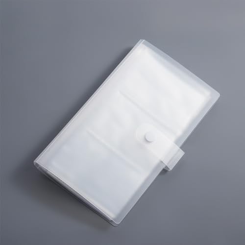120/240 Slots Card Book Movie Ticket Collection Photo Card Book, Clear Plastic Picture Storage Case ID Card Holder(240 Slots) von Generisch