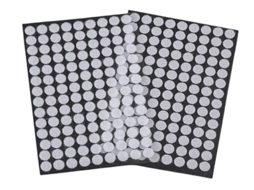 126 Paar Klettpunkte selbstklebend 10 mm Klettverschluss Weiß Haken/Flausch Klettband 126 Paar Klettpunkte selbstklebend 10 mm Klettverschluss Weiß Haken/Flausch Klettband von Generisch