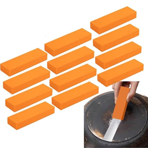 12er-Pack Entkalkungsradierer, Reinigungsradierer zum Entfernen von Rost und Kalk, entfernt effektiv Rost und Kalk, reinigt Ihr Zuhause gründlich, geeignet für Töpfe, Accessoires, Metalle und Besteck von Generisch