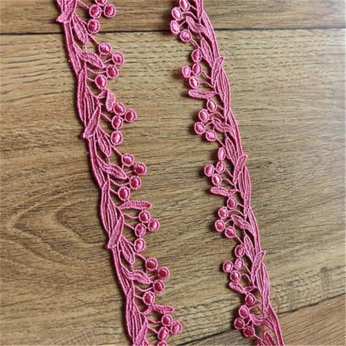 13,7 m, 2,6 cm Quaste, hohles Blumenband, DIY, Spitze, Kleidung, Zubehör, verschiedene BH-Röcke, 13 m von Generisch