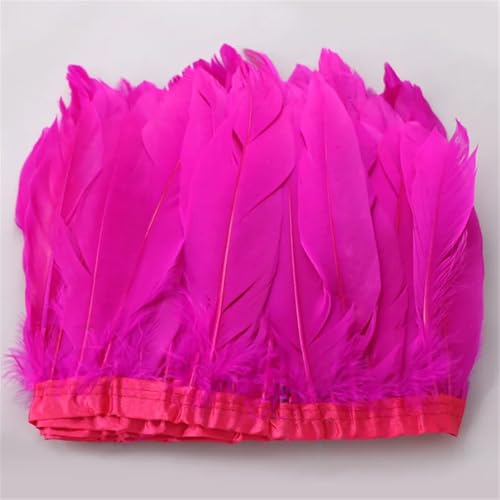 15–18 cm Federbesatz, Fransen, Stoffgürtel, DIY, Kleid, Hochzeit, Party, Nähen, Basteln, Rose, 6 m 15–18 cm Federbesatz, Fransen, Stoffgürtel, DIY, Kleid, Hochzeit, Party, Nähen, Basteln, Rose, 6 m von Generisch