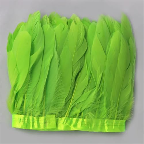 15–18 cm Federbesatz, Fransenherstellung, Stoffgürtel, DIY, Kleid, Hochzeit, Party, Nähen, Basteln, 1102, 6 m 15–18 cm Federbesatz, Fransenherstellung, Stoffgürtel, DIY, Kleid, Hochzeit, Party, Nähen, Basteln, 1102, 6 m von Generisch