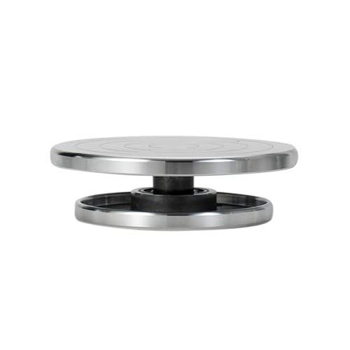 15 cm große Töpferscheibe – doppelseitiges Aluminium für Keramik-Ton, Modellierung, faule Drehplattform für Töpferkunst, ideal für Anfänger und Profis 15 cm große Töpferscheibe – doppelseitiges Aluminium für Keramik-Ton, Modellierung, faule Drehplattform für Töpferkunst, ideal für Anfänger und Profis von Generisch