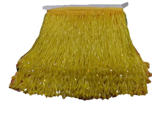 15 cm violette Kristallperlen Quasten Fransenborte für DIY Latein-Tanz Kleidung Kleid Tanzbesatz 91 cm Gelb 91 cm 15 cm violette Kristallperlen Quasten Fransenborte für DIY Latein-Tanz Kleidung Kleid Tanzbesatz 91 cm Gelb 91 cm von Generisch