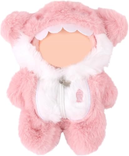 17 cm Große Puppenkleidung, Bekleidung für 17CM Plüsch | Puppenkleidung | 17CM Puppe Kleidung | Bekleidungs Zubehör | Ohne Puppe | Süße Plüschpuppen-Outfits Dekorationszubehör (EA) von Generisch