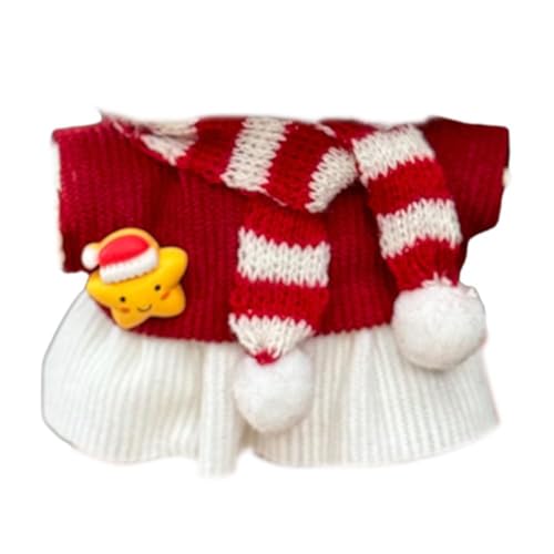 17 cm Puppen Weihnachtskleidung für Labubu V1/V2/V3 Festliches rotes Weihnachts-Hirsch-Zubehör-Set Kleidung Weihnachten für Geschenk-Set Weihnachten Baby Premium Set Kleidung Set Weihnachten für 17 cm Puppen Weihnachtskleidung für Labubu V1/V2/V3 Festliches rotes Weihnachts-Hirsch-Zubehör-Set Kleidung Weihnachten für Geschenk-Set Weihnachten Baby Premium Set Kleidung Set Weihnachten für von Generisch