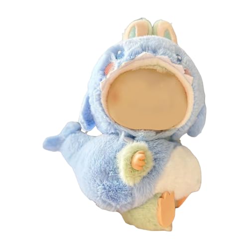 17cm Puppen Kleidung DIY Outfit Set Plüsch Hoodie mit Strickmütze Tasche Weich Elastisch Detailreich Plüschtierbekleidung Sammler Geschenk für Kinder 17cm Puppen Kleidung DIY Outfit Set Plüsch Hoodie mit Strickmütze Tasche Weich Elastisch Detailreich Plüschtierbekleidung Sammler Geschenk für Kinder von Generisch