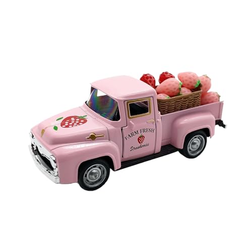 1PC Erdbeer-Dekor Vintage Truck mit Mini-gefälschten Erdbeeren und Holzkiste Bauernhaus abgestufte Tablett Dekor Berry Süße Sommer Küche Mittelstücke für Tische Erdbeer-Short cake Dekorationen 1PC Erdbeer-Dekor Vintage Truck mit Mini-gefälschten Erdbeeren und Holzkiste Bauernhaus abgestufte Tablett Dekor Berry Süße Sommer Küche Mittelstücke für Tische Erdbeer-Short cake Dekorationen von Generisch