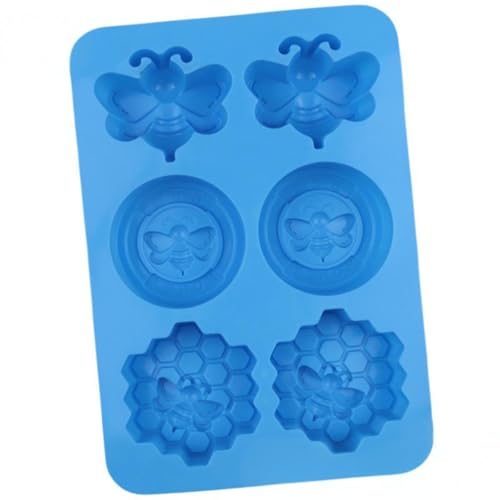 1pc Biene Silikon Formen Honigbiene Silikon Schimmel für die Herstellung von selbst gemachter Seife Bienenwachs Kerze 1pc Biene Silikon Formen Honigbiene Silikon Schimmel für die Herstellung von selbst gemachter Seife Bienenwachs Kerze von Generisch
