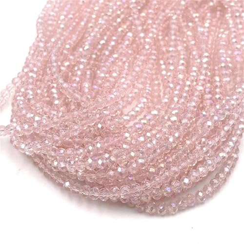 2/3/4/6/8 mm facettierte Kristallglasperlen für DIY-Schmuckherstellung, Handarbeit, Armband-Zubehör 2/3/4/6/8 mm facettierte Kristallglasperlen für DIY-Schmuckherstellung, Handarbeit, Armband-Zubehör von Generisch