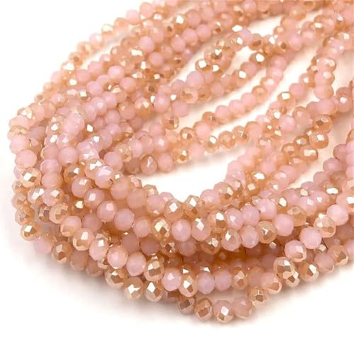 2/3/4/6/8 mm facettierte Kristallglasperlen für DIY-Schmuckherstellung, Handarbeit, Armband-Zubehör 2/3/4/6/8 mm facettierte Kristallglasperlen für DIY-Schmuckherstellung, Handarbeit, Armband-Zubehör von Generisch