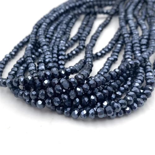 2/3/4/6/8 mm facettierte Kristallglasperlen für DIY-Schmuckherstellung, Handarbeit, Armband-Zubehör 2/3/4/6/8 mm facettierte Kristallglasperlen für DIY-Schmuckherstellung, Handarbeit, Armband-Zubehör von Generisch