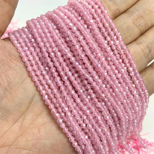 2/3/4 mm natürliche facettierte Perlen für DIY-Schmuckherstellung, Armbänder und Zubehör 2/3/4 mm natürliche facettierte Perlen für DIY-Schmuckherstellung, Armbänder und Zubehör von Generisch