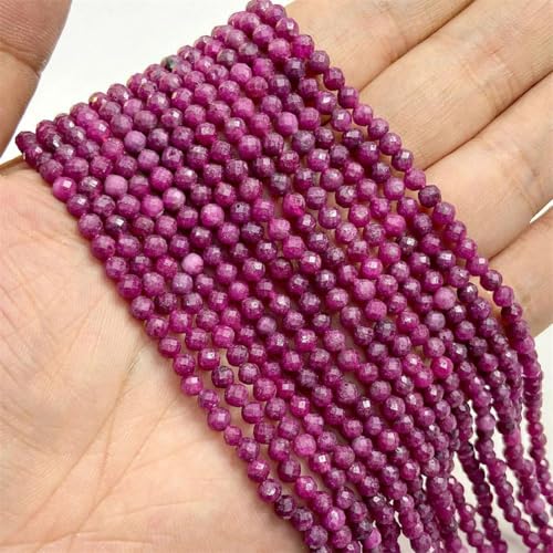 2/3/4 mm natürliche facettierte Perlen für DIY-Schmuckherstellung, Armbänder und Zubehör 2/3/4 mm natürliche facettierte Perlen für DIY-Schmuckherstellung, Armbänder und Zubehör von Generisch