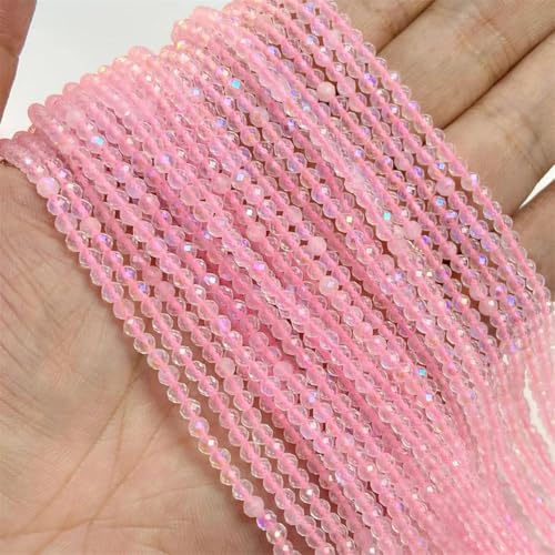 2/3/4 mm natürliche facettierte Perlen für DIY-Schmuckherstellung, Armbänder und Zubehör 2/3/4 mm natürliche facettierte Perlen für DIY-Schmuckherstellung, Armbänder und Zubehör von Generisch