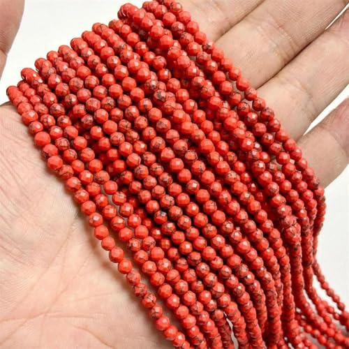 2/3/4 mm natürliche facettierte Perlen für DIY-Schmuckherstellung, Armbänder und Zubehör 2/3/4 mm natürliche facettierte Perlen für DIY-Schmuckherstellung, Armbänder und Zubehör von Generisch
