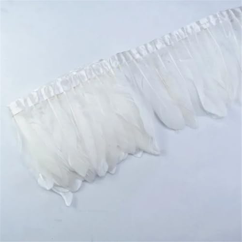 2 Meter farbige Federborte, Quaste, Fransenband, Umhang, Nähen, Hochzeitszubehör, DIY, Weiß 2 Meter farbige Federborte, Quaste, Fransenband, Umhang, Nähen, Hochzeitszubehör, DIY, Weiß von Generisch