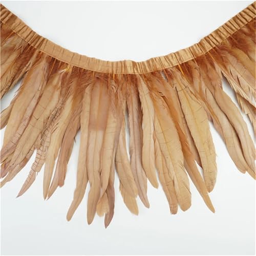 2 Meter lange Federfransenborte in mehreren Breiten, 15–35 cm, für Handarbeit, Handwerk und buntes Karnevals-Zubehör 2 Meter lange Federfransenborte in mehreren Breiten, 15–35 cm, für Handarbeit, Handwerk und buntes Karnevals-Zubehör von Generisch