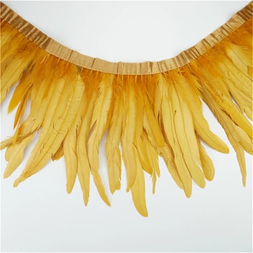 2 Meter lange Federfransenborte in mehreren Breiten, 15–35 cm, für Handarbeit, Handwerk und buntes Karnevals-Zubehör 2 Meter lange Federfransenborte in mehreren Breiten, 15–35 cm, für Handarbeit, Handwerk und buntes Karnevals-Zubehör von Generisch