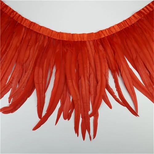 2 Meter lange Federfransenborte in mehreren Breiten, 15–35 cm, für Handarbeit, Handwerk und buntes Karnevals-Zubehör 2 Meter lange Federfransenborte in mehreren Breiten, 15–35 cm, für Handarbeit, Handwerk und buntes Karnevals-Zubehör von Generisch