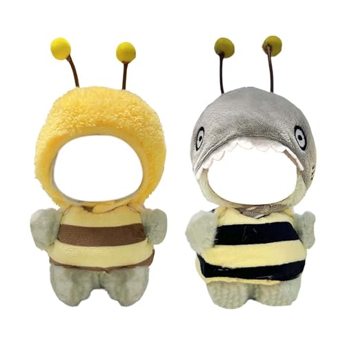 2 Stück Kleidung für Puppe, Bekleidung für 17cm Plüsch, Puppenkleidung für Kleidung, Zubehör für Puppe, Geeignet für alle Puppen 17 cm (#2) von Generisch