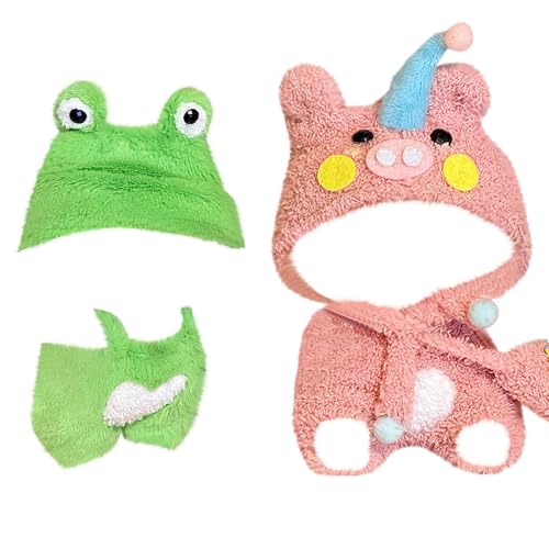 2 Stück Kleidung für Puppe, Bekleidung für 17cm Plüsch, Puppenkleidung für Kleidung, Zubehör für Puppe, Geeignet für alle Puppen 17 cm (#4) von Generisch