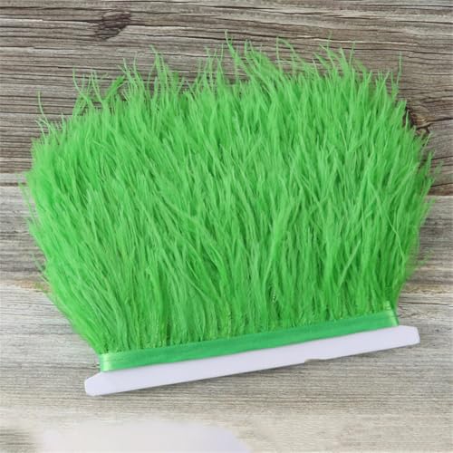 2 Yard/Pack Straußenfeder-Bordüre, Fransen, weiß, Straußenfederband, Spitze für Hochzeit, Kleidung, Dekoration, Obst, EN8, 8–10 cm 2 Yard/Pack Straußenfeder-Bordüre, Fransen, weiß, Straußenfederband, Spitze für Hochzeit, Kleidung, Dekoration, Obst, EN8, 8–10 cm von Generisch
