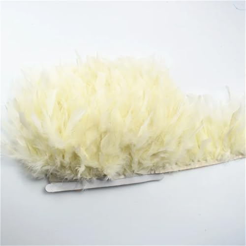 2 Yards/Lot Feder Fransenband 12,7 - 15,2 cm Federn Besatz Rock Kleid Feder Dekoration DIY Beige 2 Yards/Lot Feder Fransenband 12,7 - 15,2 cm Federn Besatz Rock Kleid Feder Dekoration DIY Beige von Generisch