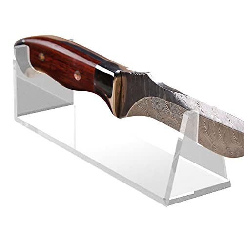 2 feste Messer-Sammlungs-Präsentationsständer – Messer-Präsentationsständer, Acryl-Messerständer | Survival-Spielzeug-Display, transparente -Staffeleien, Acryl-Display-Ständer für Fotos, Karten, 2 feste Messer-Sammlungs-Präsentationsständer – Messer-Präsentationsständer, Acryl-Messerständer | Survival-Spielzeug-Display, transparente -Staffeleien, Acryl-Display-Ständer für Fotos, Karten, von Generisch