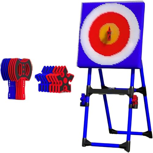 2-in-1-Spielset für den Hinterhof, mit verstellbarem Zielständer und Organizer, lustige Outdoor-Aktivität für Jugendliche und Erwachsene 2-in-1-Spielset für den Hinterhof, mit verstellbarem Zielständer und Organizer, lustige Outdoor-Aktivität für Jugendliche und Erwachsene von Generisch