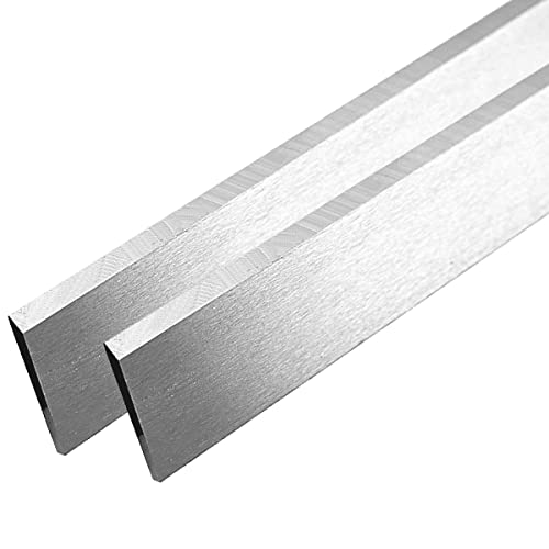 2 x Hobelmesser Streifenhobelmesser HSS 18% | Abmessungen (Länge x Breite x Stärke): (630x30x3mm) von Generisch