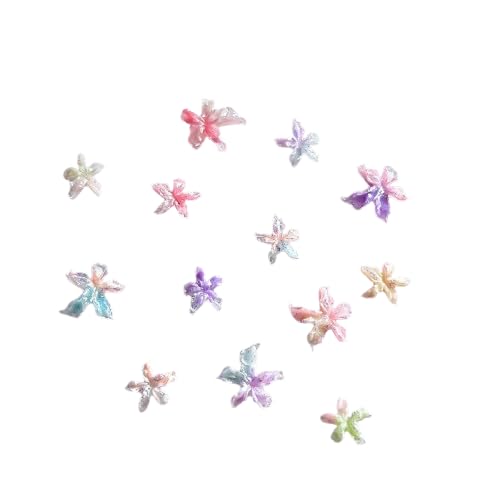 20 Stück leuchtende Blumen-Nagelkunst-Anhänger, 3D-Lilien-Strasssteine, bunte Hibiskusblumen, Maniküre-Zubehör 20 Stück leuchtende Blumen-Nagelkunst-Anhänger, 3D-Lilien-Strasssteine, bunte Hibiskusblumen, Maniküre-Zubehör von Generisch