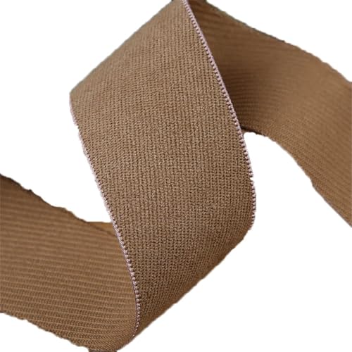 20 Yards Handgefertigte Schleifen Nähen DIY Schleifen Haarschmuck Band Geschenkverpackung Materialien Khaki 25 mm von Generisch