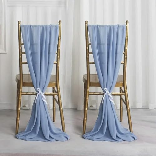 20 stücke 30/50/70 * 300 cm Chiffon Stuhl Schärpen Für Hochzeit Fliege Band Knoten Abdeckung Sitz Zurück Gürtel Tisch Läufer Chiffon Vertikale Stuhl Drapieren von Generisch