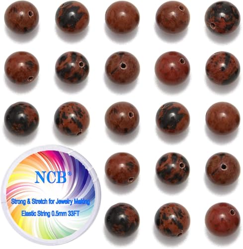 200 Stück 4 mm natürliche Halbedelsteine Mahagoni-Obsidian runde glatte Edelstein-Abstandshalter für Schmuckherstellung, Halsketten, Armbänder 200 Stück 4 mm natürliche Halbedelsteine Mahagoni-Obsidian runde glatte Edelstein-Abstandshalter für Schmuckherstellung, Halsketten, Armbänder von Generisch