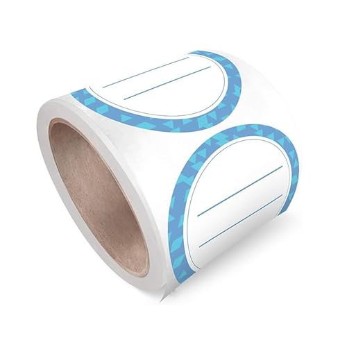 200 runde Rollen-Etiketten – personalisierte Aufkleber für Business-Logo, Party, Hochzeit, Babyparty, 5,1 cm Kreis von Generisch