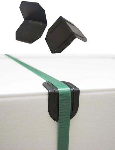 2000 Stück Kantenschutzecken 40x40x41mm, Bandbreite bis 23mm. PP-Kantenschutzwinkel Kartonagen, Deutsche Ware 2000 Stück Kantenschutzecken 40x40x41mm, Bandbreite bis 23mm. PP-Kantenschutzwinkel Kartonagen, Deutsche Ware von Generisch