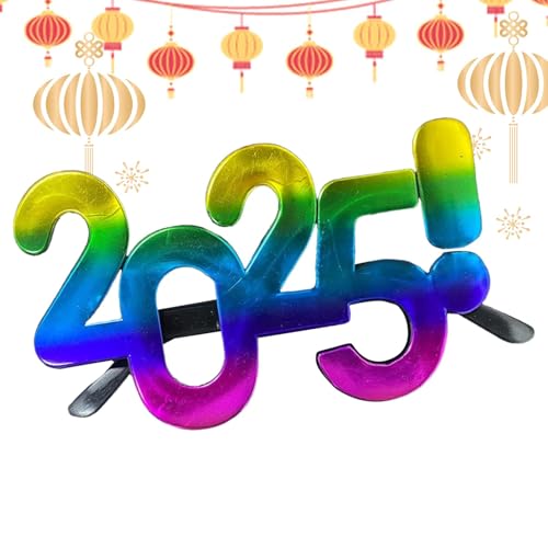 2025 Brille - Silvester Fotografie Requisiten Zahlen Brille | Kreative Urlaub Foto Requisiten Lustige Brille Weihnachten Kostüm Zubehör Feier Brille Festliche Vorräte für Silvester 2025 Brille - Silvester Fotografie Requisiten Zahlen Brille | Kreative Urlaub Foto Requisiten Lustige Brille Weihnachten Kostüm Zubehör Feier Brille Festliche Vorräte für Silvester von Generisch