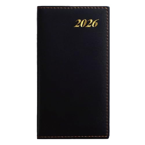 2026 Englisch Zeitplan Effizienz Handbuch Spanisch Wochenplan Selbstdisziplin Check-In Notebook Grenze Notizbuch Ringbuch Liniert (B, One Size) von Generisch