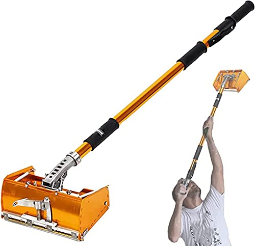 22,9 cm Trockenbau Putzkasten Werkzeug mit verstellbarer Griffverlängerung zum Glätten von Spachtelmasse und Verputzen von Generisch