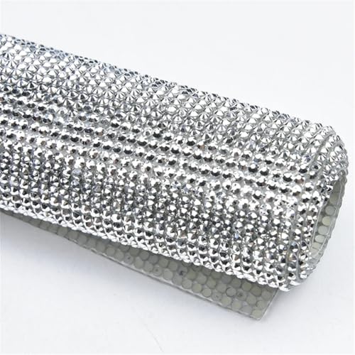 24 x 40 cm Harz-Strass-Applikation, zum Aufbügeln, Netz-Besatz für DIY, Kleidung, Handwerk, Schmuck und Auto-Dekoration, goldfarben, silberfarben, Strassband 24 x 40 cm Harz-Strass-Applikation, zum Aufbügeln, Netz-Besatz für DIY, Kleidung, Handwerk, Schmuck und Auto-Dekoration, goldfarben, silberfarben, Strassband von Generisch