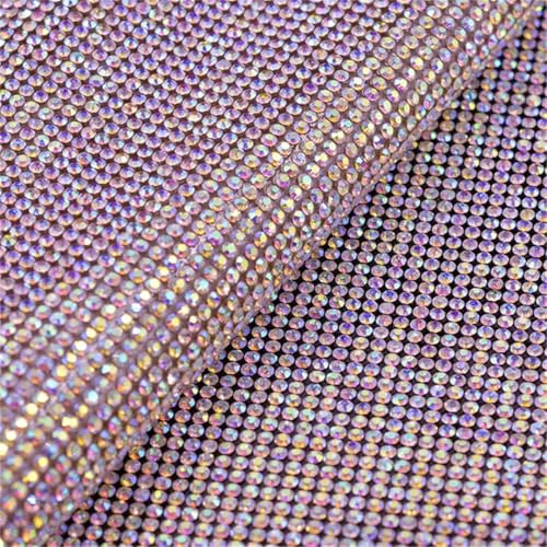 24 x 40 cm Rosen-Glas-Kristall-Strass-Netz-Applikation Kristallband zum Aufbügeln auf Stoff und Bastelarbeiten 24 x 40 cm Rosen-Glas-Kristall-Strass-Netz-Applikation Kristallband zum Aufbügeln auf Stoff und Bastelarbeiten von Generisch
