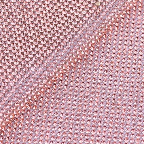 24 x 40 cm Rosen-Glas-Kristall-Strass-Netz-Applikation Kristallband zum Aufbügeln auf Stoff und Bastelarbeiten 24 x 40 cm Rosen-Glas-Kristall-Strass-Netz-Applikation Kristallband zum Aufbügeln auf Stoff und Bastelarbeiten von Generisch