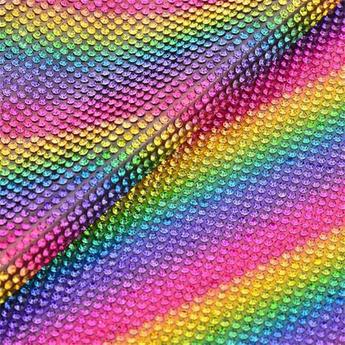 24 x 40 cm Rosen-Glas-Kristall-Strass-Netz-Applikation Kristallband zum Aufbügeln auf Stoff und Bastelarbeiten 24 x 40 cm Rosen-Glas-Kristall-Strass-Netz-Applikation Kristallband zum Aufbügeln auf Stoff und Bastelarbeiten von Generisch