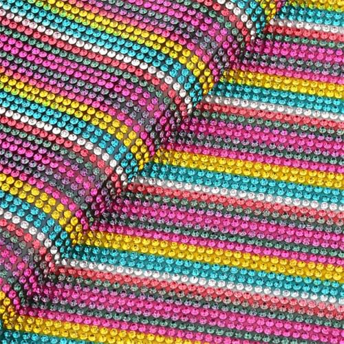24 x 40 cm Rosen-Glas-Kristall-Strass-Netz-Applikation Kristallband zum Aufbügeln auf Stoff und Bastelarbeiten 24 x 40 cm Rosen-Glas-Kristall-Strass-Netz-Applikation Kristallband zum Aufbügeln auf Stoff und Bastelarbeiten von Generisch